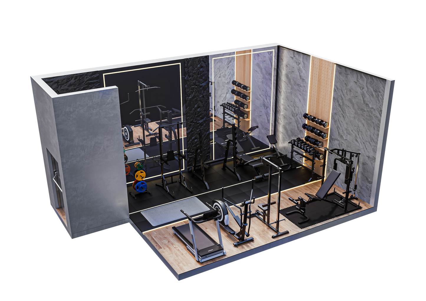 Basic Gym | 30m² | Prijs vanaf: