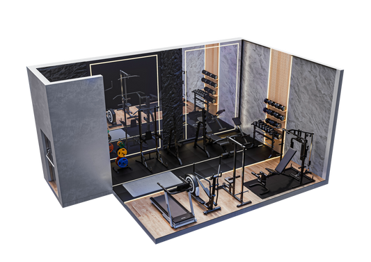 Basic Gym | 30m² | Prijs vanaf: