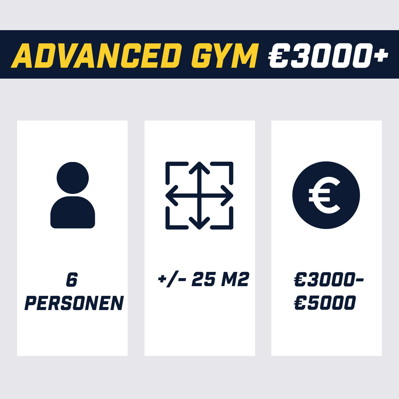 Advanced Gym | €3000+